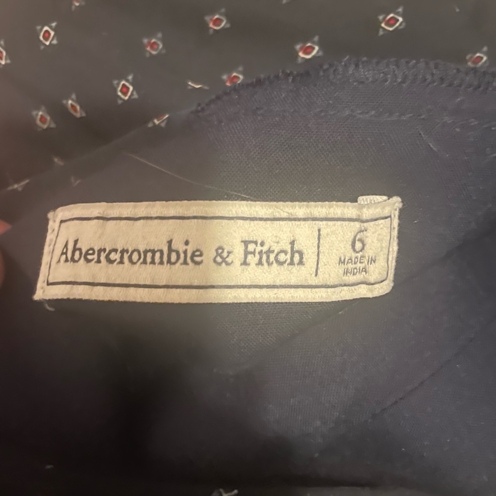 Abercrombie & Fitch Sleeveless Mixed Print Mini Dress - Picture 7 of 7